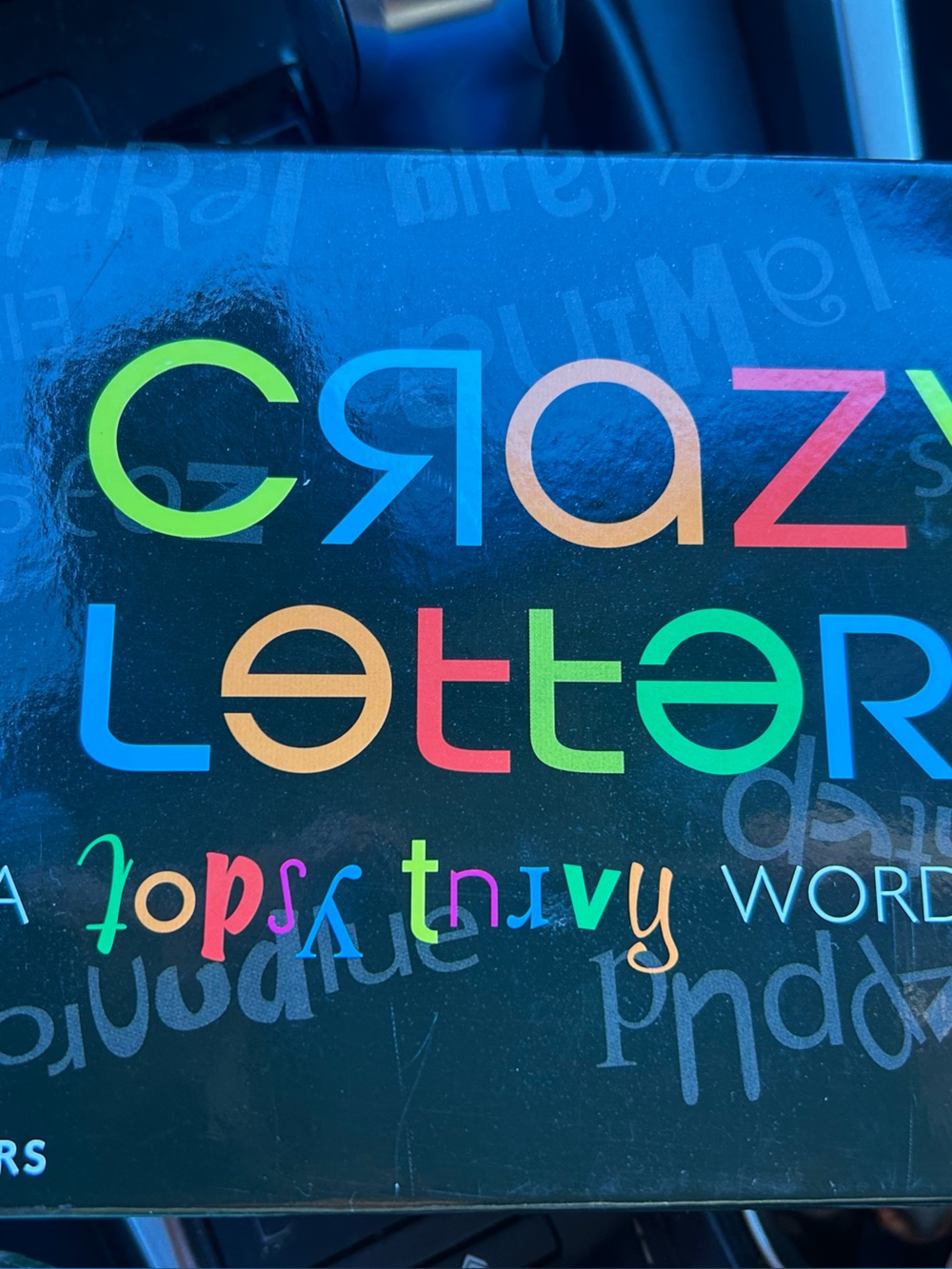 Crazy Letters Word Game - Multicolor Letter Tiles